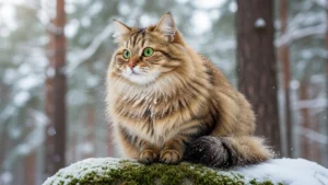 خلفيات القط السيبيري الفخمة