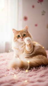 خلفيات القط السيبيري للبنات