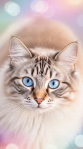 خلفيات القط السيبيري للبنات