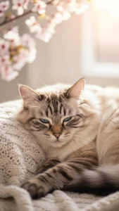 خلفيات القط السيبيري للبنات