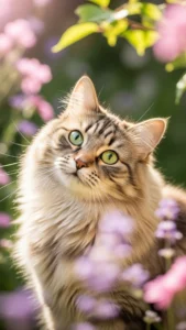 خلفيات القط السيبيري