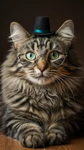 خلفيات ظريفة لهواة القطط المرحة