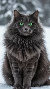 خلفيات قط الغابة النرويجي الفخمة