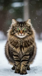 خلفيات قط الغابة النرويجي الفخمة