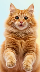 خلفيات قط الغابة النرويجي المضحكة