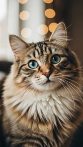 خلفيات قط سيبيري للفيسبوك