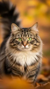 خلفيات قط سيبيري للفيسبوك