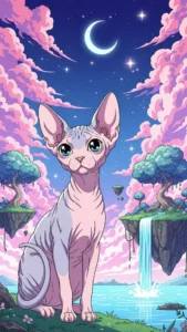 خلفيات أنمي قط فرعوني