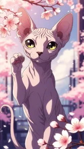 خلفيات أنمي قط فرعوني