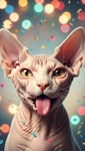 خلفيات القط الفرعوني المضحكة 