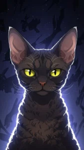 خلفيات انمي سوداء لديفون ريكس الكيوت