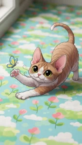 خلفيات قطط كرتونية بدقة عالية للجوال