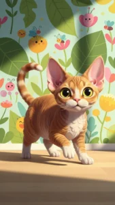خلفيات قطط كرتونية بدقة عالية للجوال