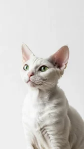 خلفيات قطط كيوت بيضاء لديفون ريكس