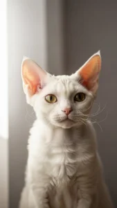 خلفيات قط ديفون ريكس بيضاء كيوت