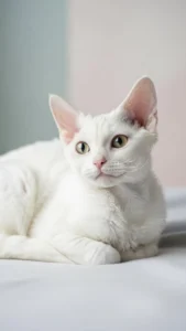 خلفيات قط ديفون ريكس بيضاء كيوت