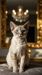 خلفيات قط ديفون ريكس فخمة