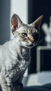 خلفيات قط ديفون ريكس كول وأنيقة