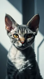 خلفيات قط ديفون ريكس كول وأنيقة