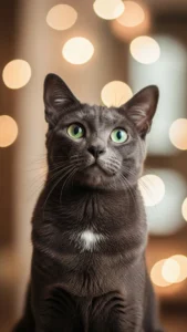خلفيات قط كورات أنيقة بأسلوب داكن