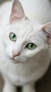 خلفيات قط كورات بيضاء ناعمة