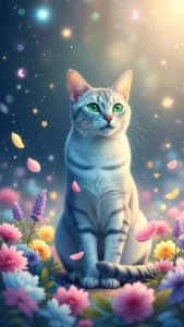  خلفيات قط كورات بيضاء ووردية