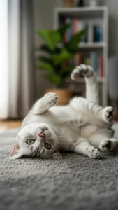  خلفيات قط كورات في أوضاع طريفة