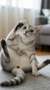  خلفيات قط كورات في أوضاع طريفة