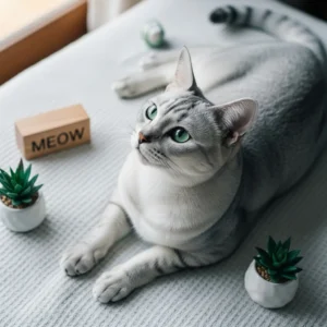 خلفيات قط كورات مربعة للنشر