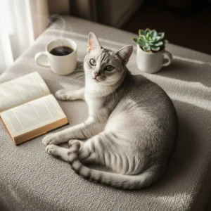 خلفيات قط كورات مربعة للنشر