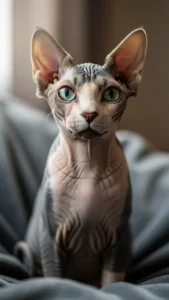 صورة لقط فرعوني بخلفية داكنة