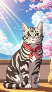 خلفيات أنمي قطط كيوت