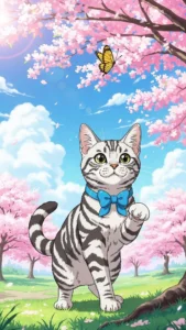 خلفيات أنمي قطط كيوت