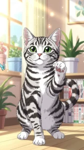 خلفيات أنمي قطط كيوت