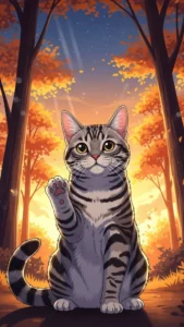 خلفيات أنمي قطط كيوت