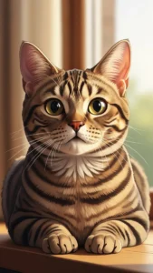 خلفيات القط الأمريكي كرتون مع ألوان ناعمة