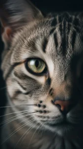 خلفيات سوداء للقط الأمريكي للهواتف الذكية