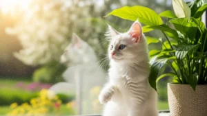 خلفيات قطط أنقري للآيباد بجودة 4K