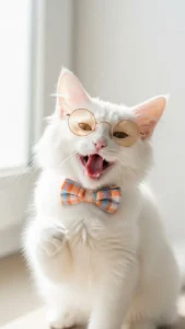 خلفيات قطط تضحك