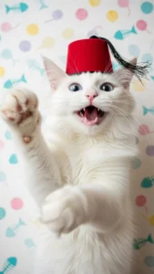 خلفيات قطط تضحك