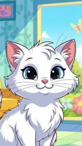 خلفيات قطط كيوت كرتون