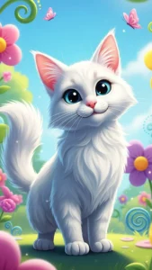 خلفيات قطط كيوت كرتون