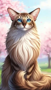 خلفيات قطط كيوت للبنات انمي