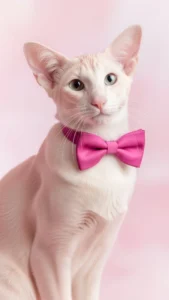 خلفيات قطط وردية